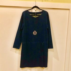 J Jill Pure Jill Indigo Knit Dress XL